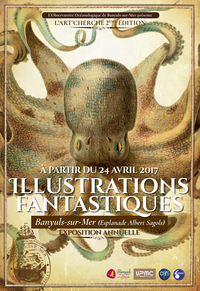 L'Art'cherche - Illustrations fantastiques - Affiche - 2017